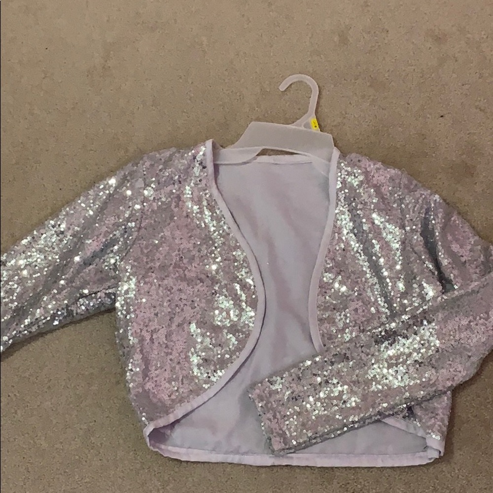Stunning sequence statement piece jacket